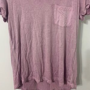 Relaxed everyday V neck tee